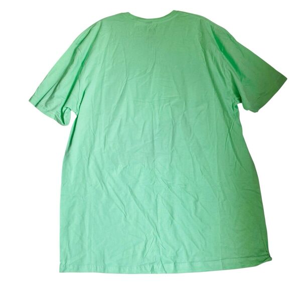 Official KoRn T-shirt Men XL Green Graphic Print Mad Engine Nu Metal - Picture 2 of 5